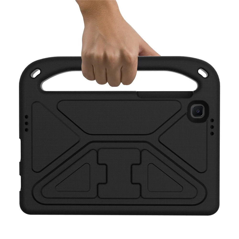 Hand-Hold EVA Tablet Case with Kickstand for Samsung Galaxy Tab A7 Lite 8.7-inch - Black - 5