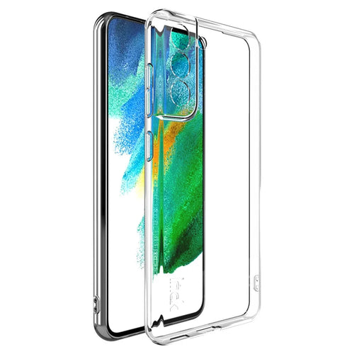 IMAK UX-5 Series Transparent Full Protective Flexible TPU Cover Case for Samsung Galaxy S21 FE - 1