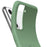 Liquid Silicone Ring Kickstand Design Phone Protective Shell with Strap for Samsung Galaxy S21+ 5G - Black - 4