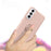 Liquid Silicone Ring Kickstand Design Phone Protective Shell with Strap for Samsung Galaxy S21+ 5G - Black - 5