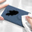 Ring Kickstand Design Soft Liquid Silicone Phone Protective Shell with Strap for Samsung Galaxy S21 Ultra 5G - Black - 7