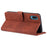 AZNS Leather Phone Case with Wallet Stand for Samsung Galaxy A02/M02 - Blue - 6