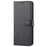 AZNS PU Leather Wallet Stand Phone Cover Shell for Samsung Galaxy A32 4G (EU Version) - Black - 2