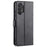 AZNS PU Leather Wallet Stand Phone Cover Shell for Samsung Galaxy A32 4G (EU Version) - Black - 3