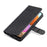 AZNS PU Leather Wallet Stand Phone Cover Shell for Samsung Galaxy A32 4G (EU Version) - Black - 7