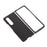 PC + Genuine Leather Back Phone Case Cover for Samsung Galaxy Z Fold3 5G Close-Fit 180-Degree Folding - Black - 4