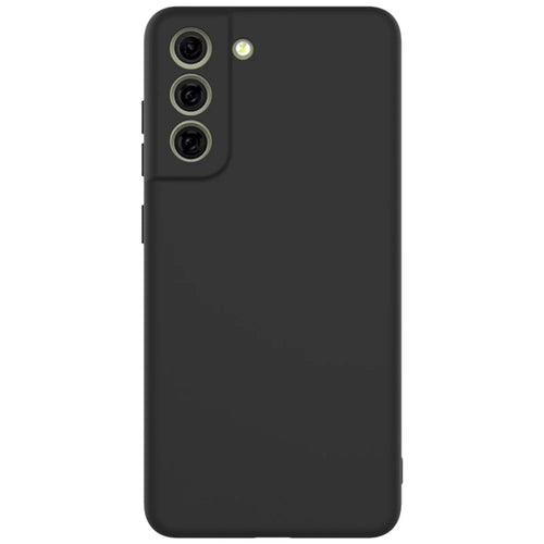 IMAK UC-2 Series Well-Protected Flexible TPU Phone Case Cover for Samsung Galaxy S21 FE - Black - 1