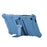 Kickstand Design PC + Silicone Protective Tablet Cover Case with Lanyard for Samsung Galaxy Tab A7 Lite 8.7-inch - Blue - 4