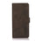 KHAZNEH Drop-proof PU Leather Phone Wallet Cover Case with Stand for Samsung Galaxy M32 (Global Version) - Brown - 2