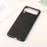 For Samsung Galaxy Z Flip 3 Litchi Skin Texture Genuine Leather Protective Ultra-Thin Anti-Slip Hard Back Cover - Black - 3