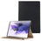 360 Rotating Stand PU Leather Tablet Case for Samsung Galaxy Tab S10+ / S9+  / S8+ / S7+ / S7 FE - Black - 1