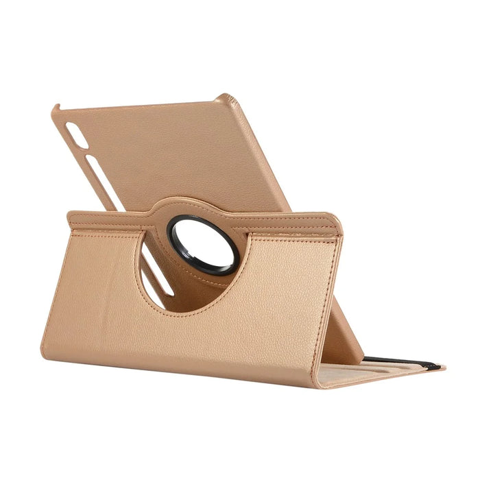 360 Rotating Stand PU Leather Tablet Case for Samsung Galaxy Tab S10+ / S9+  / S8+ / S7+ / S7 FE - Black - 5