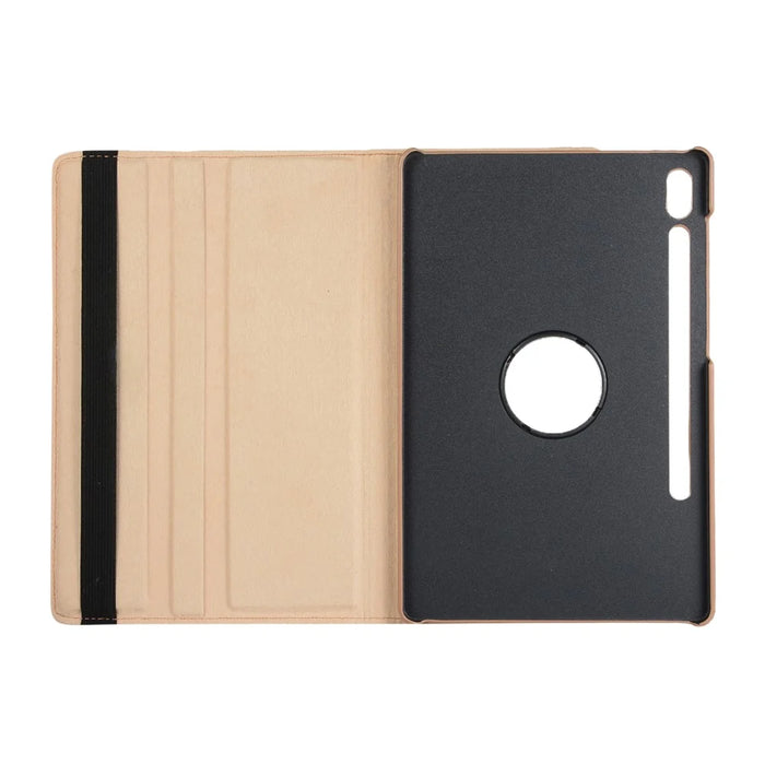 360 Rotating Stand PU Leather Tablet Case for Samsung Galaxy Tab S10+ / S9+  / S8+ / S7+ / S7 FE - Black - 6