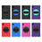 Honeycomb Texture Tablet Cover Case with KickStand and Shoulder Strap for Samsung Galaxy Tab A7 Lite 8.7-inch - Black/Blue - 7