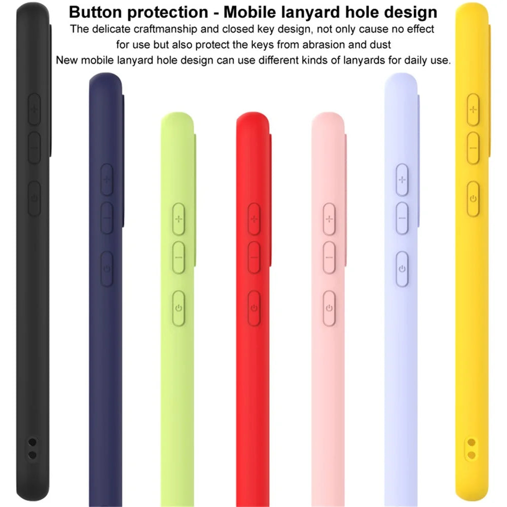 IMAK UC-2 Series Anti-Scratch Flexible TPU Phone Protective Cover Case for Samsung Galaxy A22 4G (EU Version) - Blue - 4