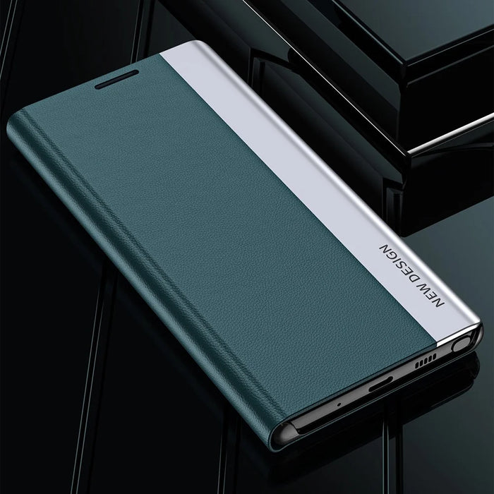 Stand Design Anti-Drop Leather Phone Case for Samsung Galaxy A52 4G / 5G / A52s 5G - Black - 5