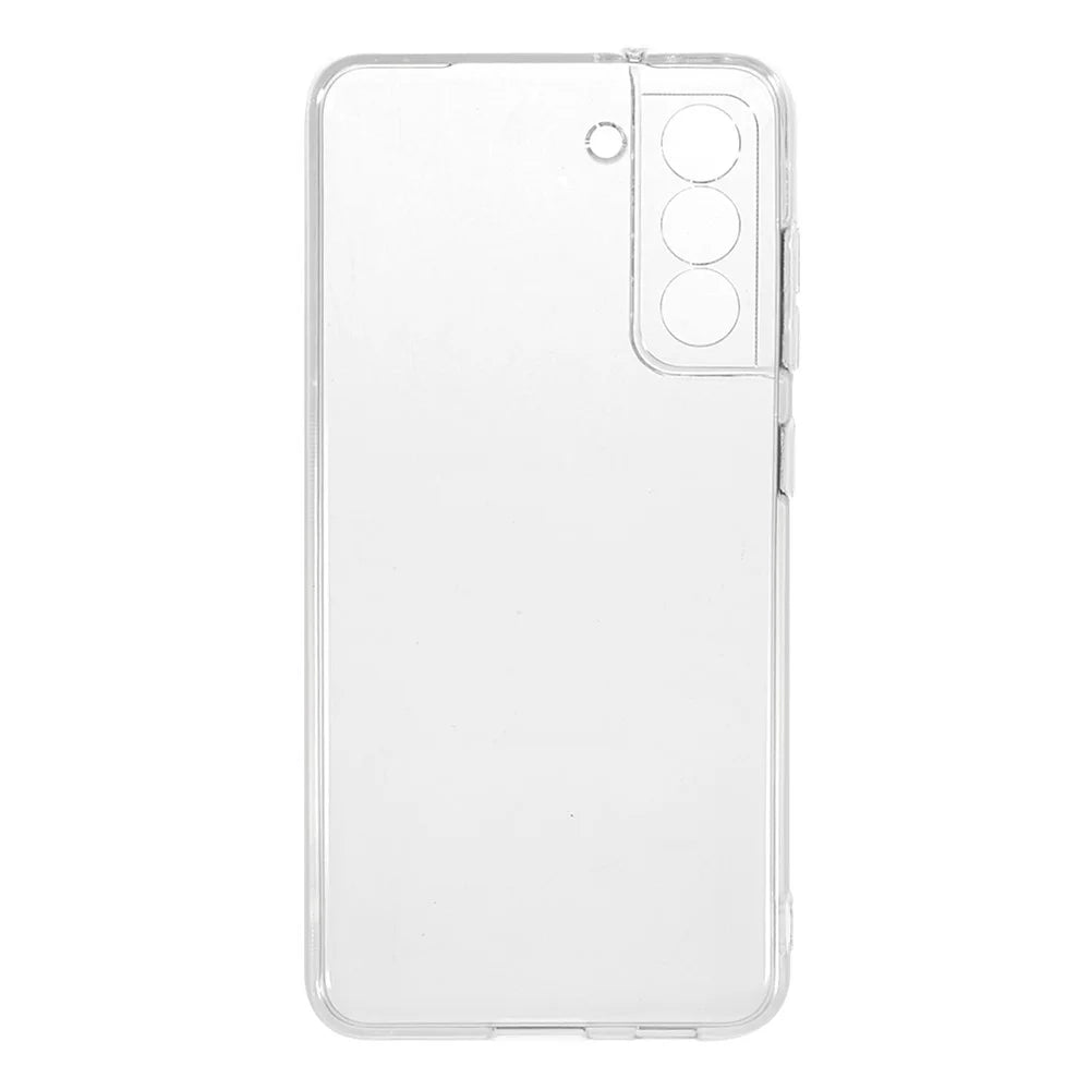 Clear Shockproof Anti-Watermark 2mm Thick TPU Cover for Samsung Galaxy S21 FE - 2