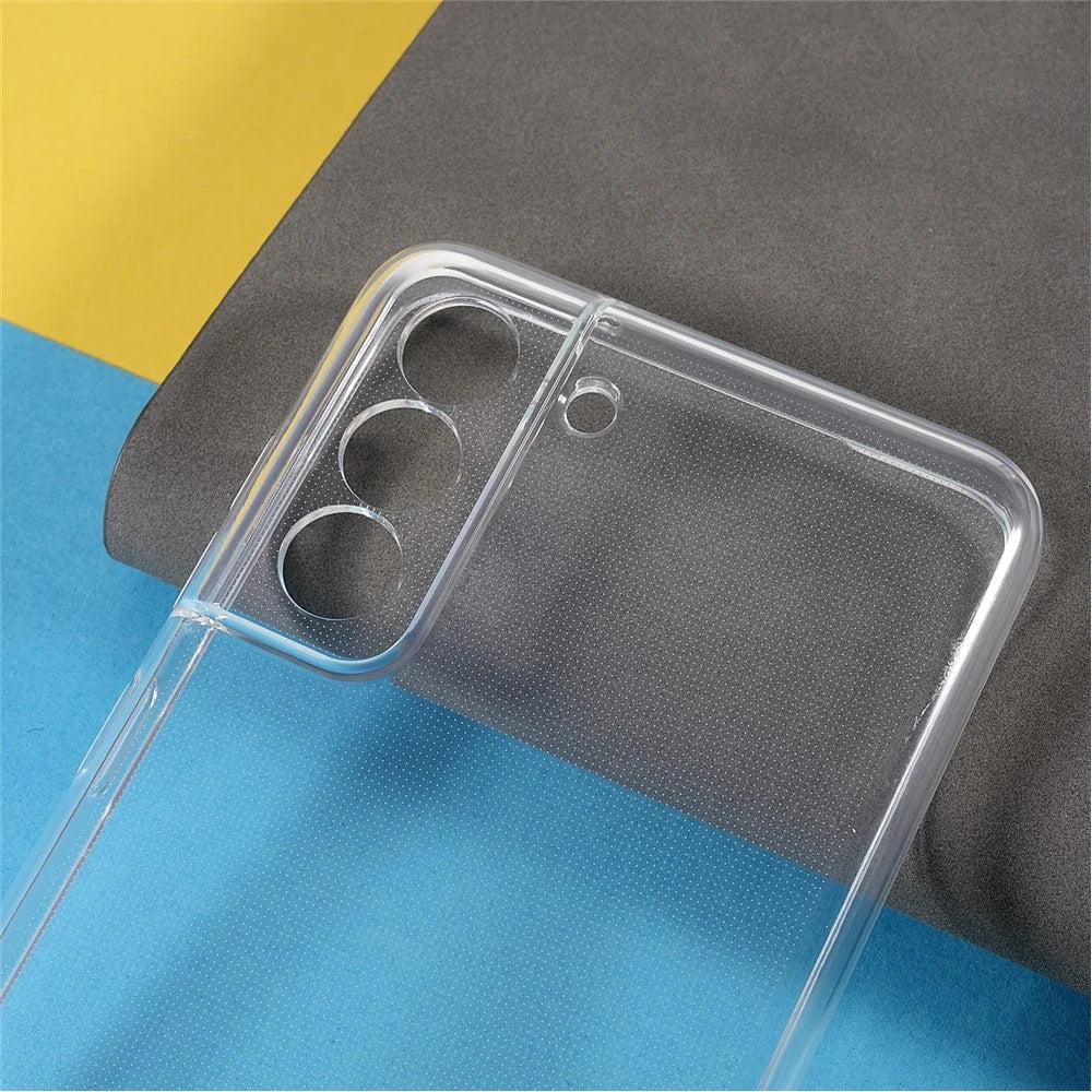 Clear Shockproof Anti-Watermark 2mm Thick TPU Cover for Samsung Galaxy S21 FE - 4