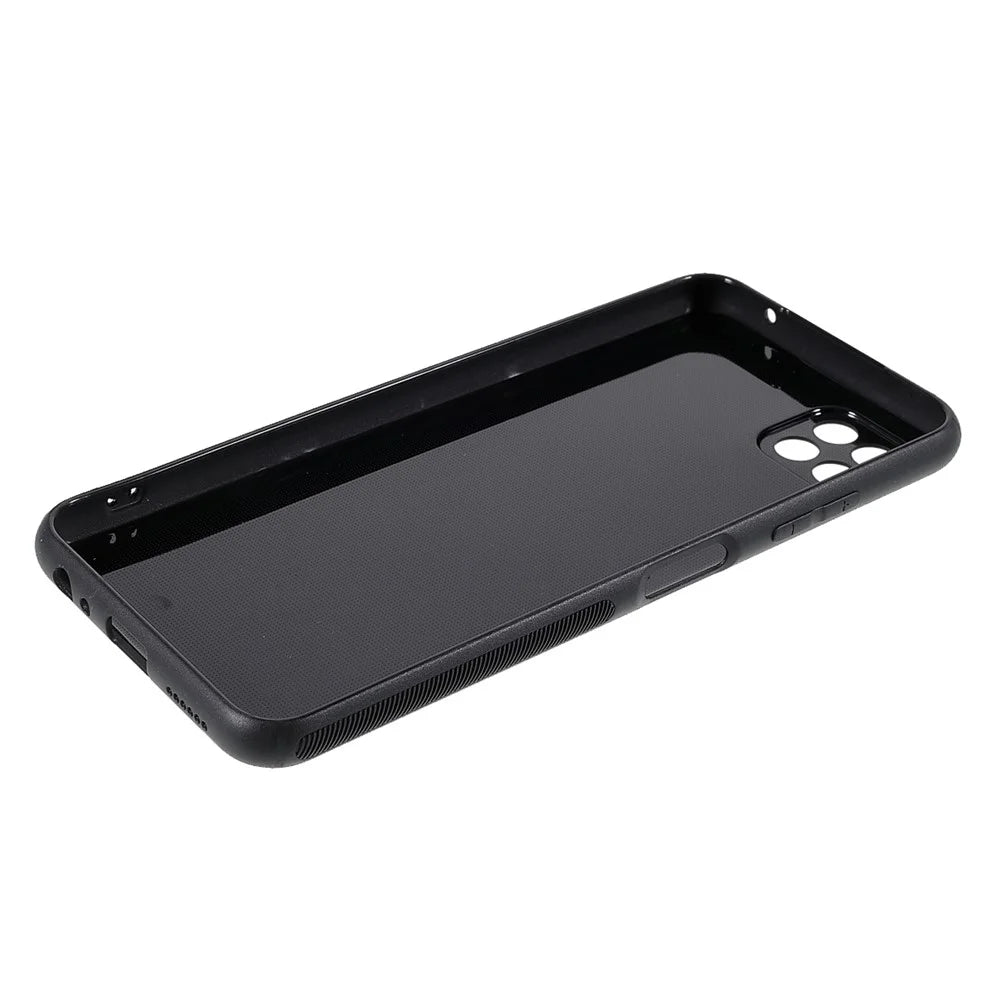 Carbon Fiber Texture TPU Back Case for Samsung Galaxy A22 5G (EU Version) - 7
