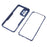 PET Screen Protector + Acrylic Back Panel + TPU Frame Protective Case for Samsung Galaxy A52 4G/5G / A52s 5G - Blue - 7