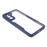 PET Screen Protector + Acrylic Back Panel + TPU Frame Phone Cover for Samsung Galaxy S21 FE - Blue - 3