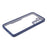 PET Screen Protector + Acrylic Back Panel + TPU Frame Phone Cover for Samsung Galaxy S21 FE - Blue - 6