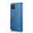 DG.MING Detachable 2-in-1 Split Leather Wallet Cover TPU Phone Case for Samsung Galaxy A22 4G (EU Version) - Blue - 3