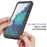 Full Coverage Hybrid Protective Case with Ultra Clear PET Screen Protector for Samsung Galaxy S20 FE 2022/S20 FE 4G/S20 FE 5G/S20 Lite - Black - 2