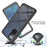 Full Coverage Hybrid Protective Case with Ultra Clear PET Screen Protector for Samsung Galaxy S20 FE 2022/S20 FE 4G/S20 FE 5G/S20 Lite - Black - 4