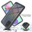 Full Coverage Shock-Absorbed Hybrid Phone Protective Case with PET Screen Protector for Samsung Galaxy A51 4G SM-A515 - Black - 4