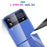 Clear Phone Case for Samsung Galaxy Z Flip3 5G, Hard PC Shock-Absorbing Back Cover - 2
