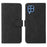 Skin-Feeling Folio Flip Leather Phone Case Cover with Stand Wallet for Samsung Galaxy M32 (Global Version) - Black - 1