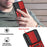 All-round Protective Camera Slide Phone Scratch-proof Back Shell with Kickstand for Samsung Galaxy A32 4G ( EU Version) - Black - 4