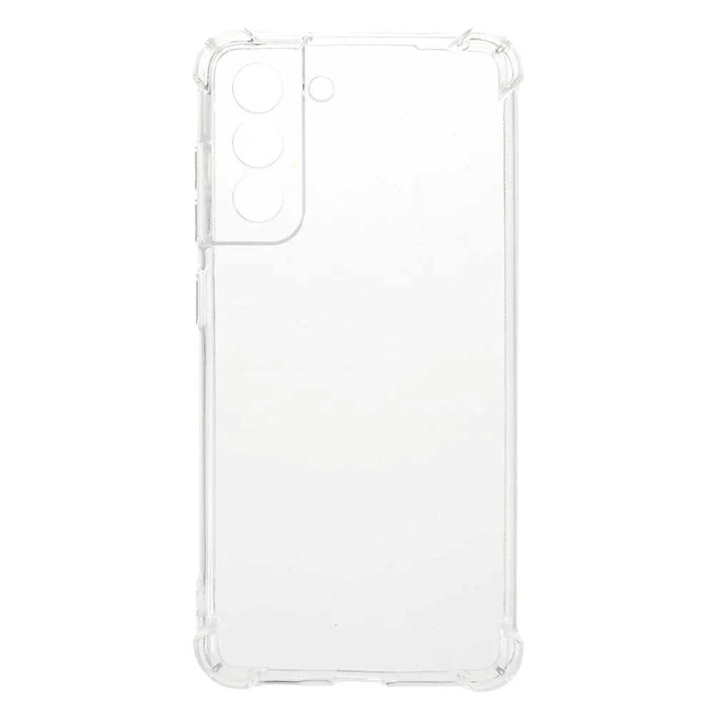 Soft TPU Bumper Protective Slim Back Protective Cover for Samsung Galaxy S21 FE - Transparent - 1