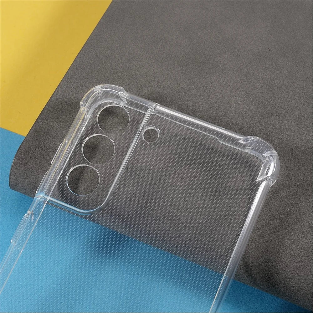 Soft TPU Bumper Protective Slim Back Protective Cover for Samsung Galaxy S21 FE - Transparent - 4