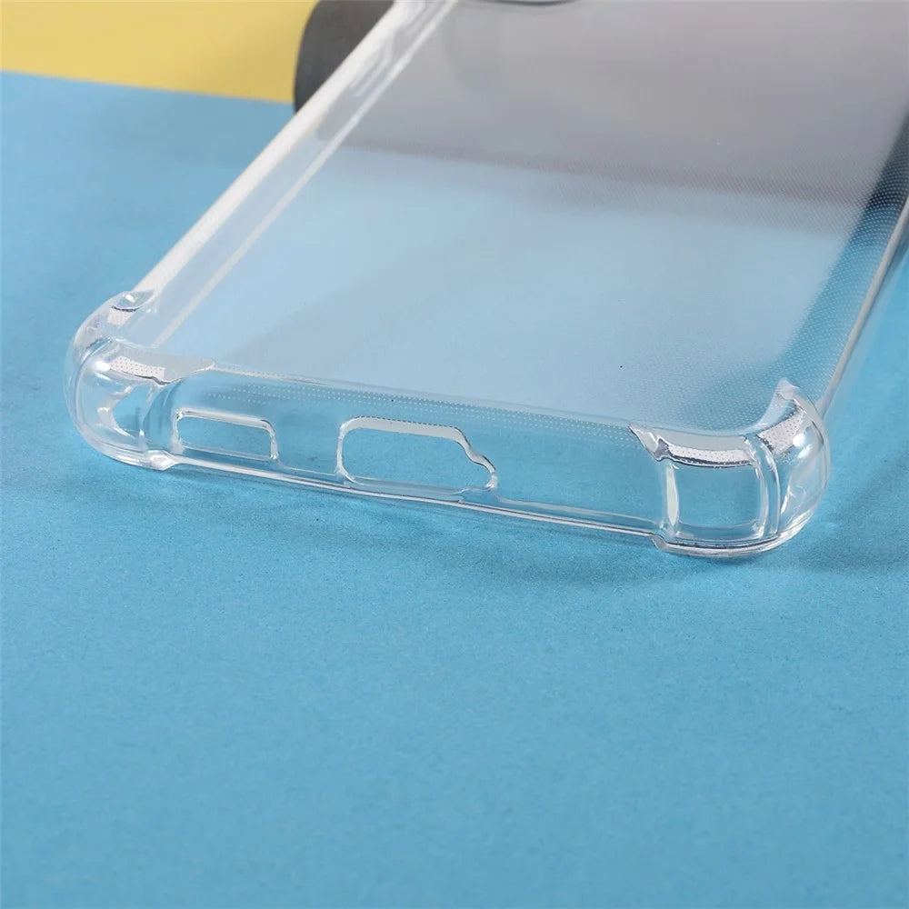 Soft TPU Bumper Protective Slim Back Protective Cover for Samsung Galaxy S21 FE - Transparent - 5