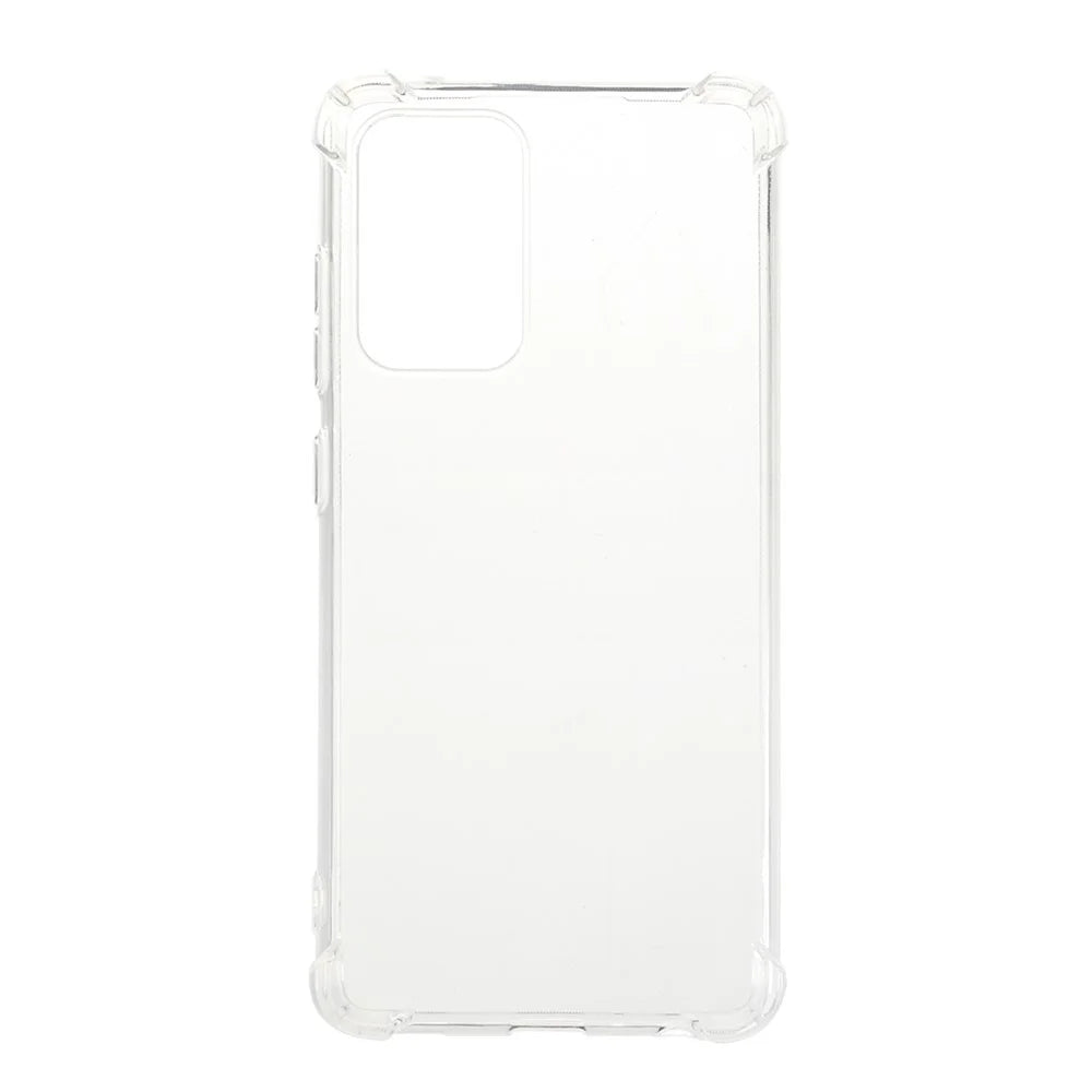 Clear Reinforced Corners TPU Shock-Absorption Flexible Cell Phone Cover for Samsung Galaxy A52 4G/A52 5G/A52s 5G/A52s 5G - Transparent - 1
