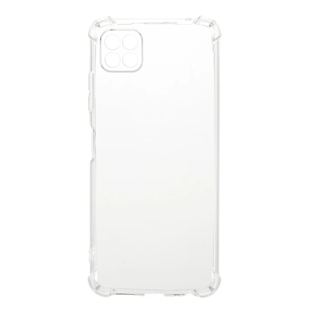 Flexible Clear TPU Reinforced Corners Anti-Scratch Protective Phone Case Cover for Samsung Galaxy A22 5G (EU Version) - Transparent - 1