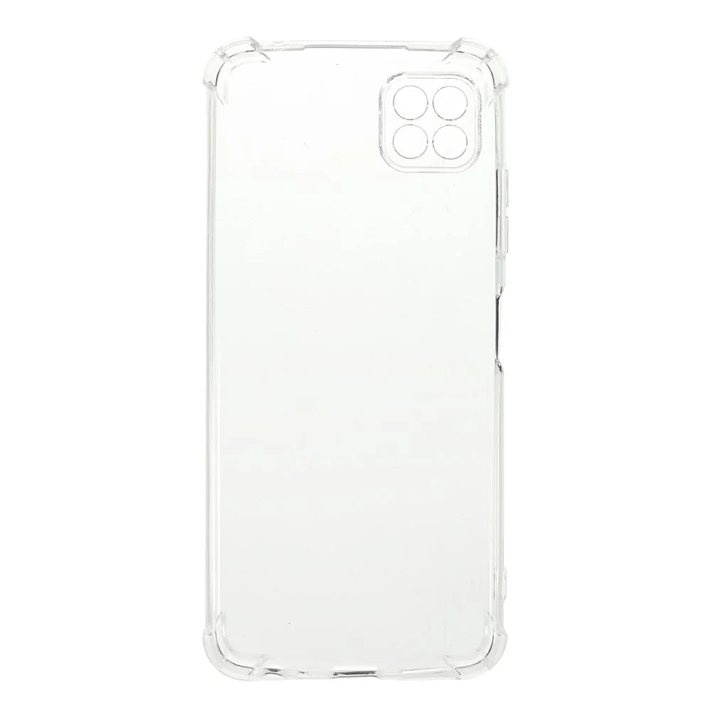 Flexible Clear TPU Reinforced Corners Anti-Scratch Protective Phone Case Cover for Samsung Galaxy A22 5G (EU Version) - Transparent - 2