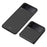 Skin Feel Solid Color Shock-Resistant Protection PC Cell Phone Case with Kickstand for Samsung Galaxy Z Flip3 5G - Black - 1
