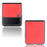 Slim Litchi Texture PU Leather Coated Hard PC Protective Phone Back Cover for Samsung Galaxy Z Flip3 5G - Red - 3
