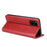Phone Cover Wallet Design Genuine Texture PU Leather Stand Case for Samsung Galaxy A51 5G SM-A516 - Red - 6