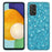 Shiny Sequins Design Plated TPU Frame + PC Drop-Resistant Hybrid Shell Case for Samsung Galaxy A32 5G/M32 5G - Blue - 1