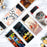 Pattern Printing Design Hard PC Slim Fit Shockproof Protective Phone Case for Samsung Galaxy Z Flip3 5G - Butterfly Flower - 2