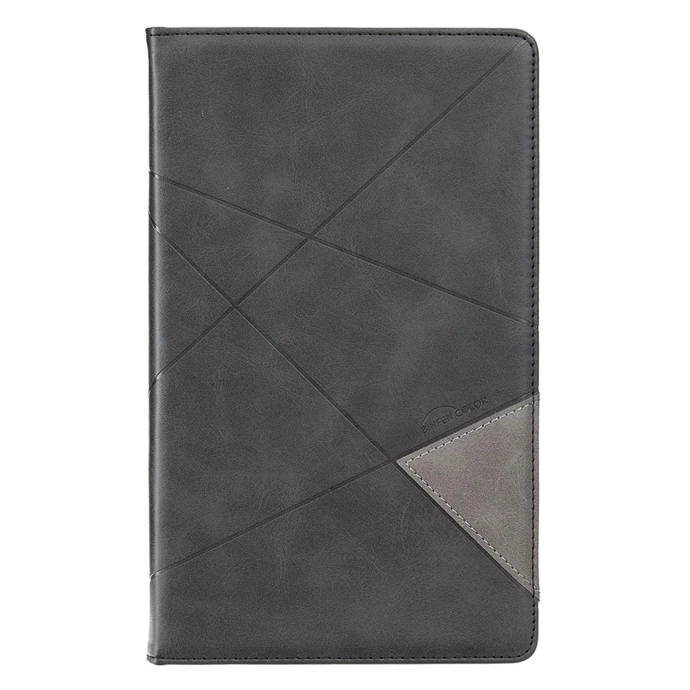 Geometric Pattern Design Card Slots Leather Tablet Case Cover for Samsung Galaxy Tab A7 Lite 8.7-inch/T220/T225 - Black - 2