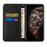 Full Protection Magnetic Clasp Carbon Fiber Texture Leather Wallet Stand Case Shell for Samsung Galaxy A32 4G - Black - 5