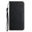 Full Protection Magnetic Clasp Carbon Fiber Texture Leather Wallet Stand Case Shell for Samsung Galaxy A32 4G - Black - 6