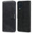 Classic Style Book-Style Flip Wallet Stand Design Leather Phone Case for Samsung Galaxy M32 (Global Version) - Black - 1