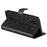 Classic Style Book-Style Flip Wallet Stand Design Leather Phone Case for Samsung Galaxy M32 (Global Version) - Black - 5