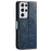 For Samsung Galaxy S21 Ultra 5G Phone Cases CASENEO PU Leather Cover Stand with RFID Blocking Wallet - Dark Blue - 3